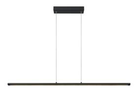 M8954  Lineal 1.2m Linear Pendant With Mesh Pattern Diffuser 38W LED 3000K Sand Black
